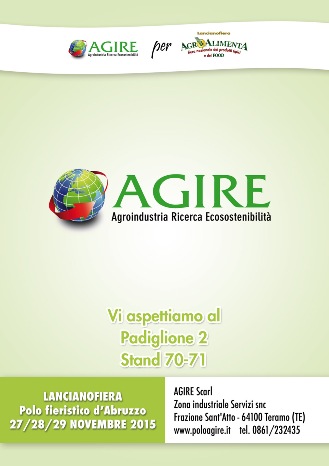 AGIRE ad Agroalimenta 2015